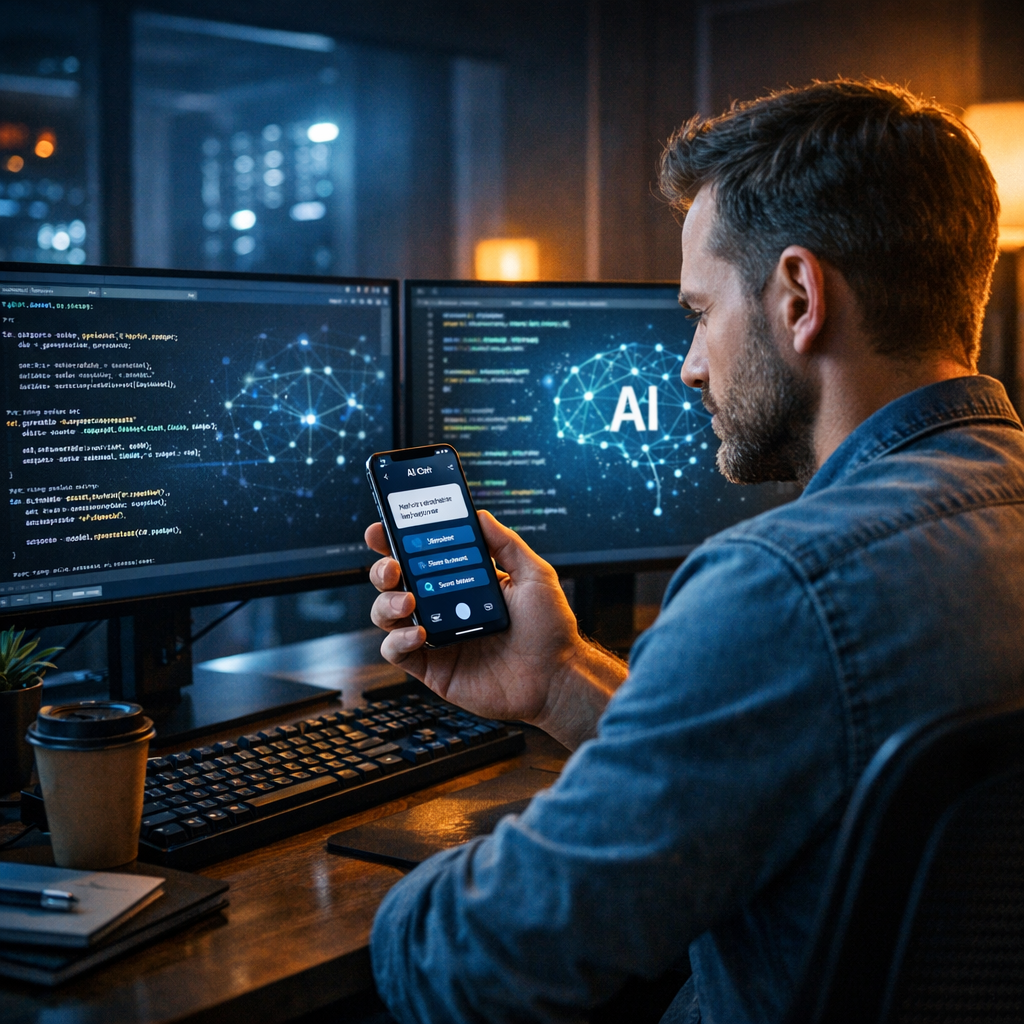 Custom AI app development